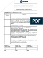 Programacion de Inspecciones de Seguridad Industrial