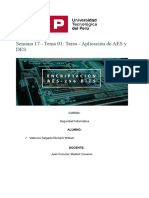 Semana17 - Tema 01 - Aplicación de AES y DES