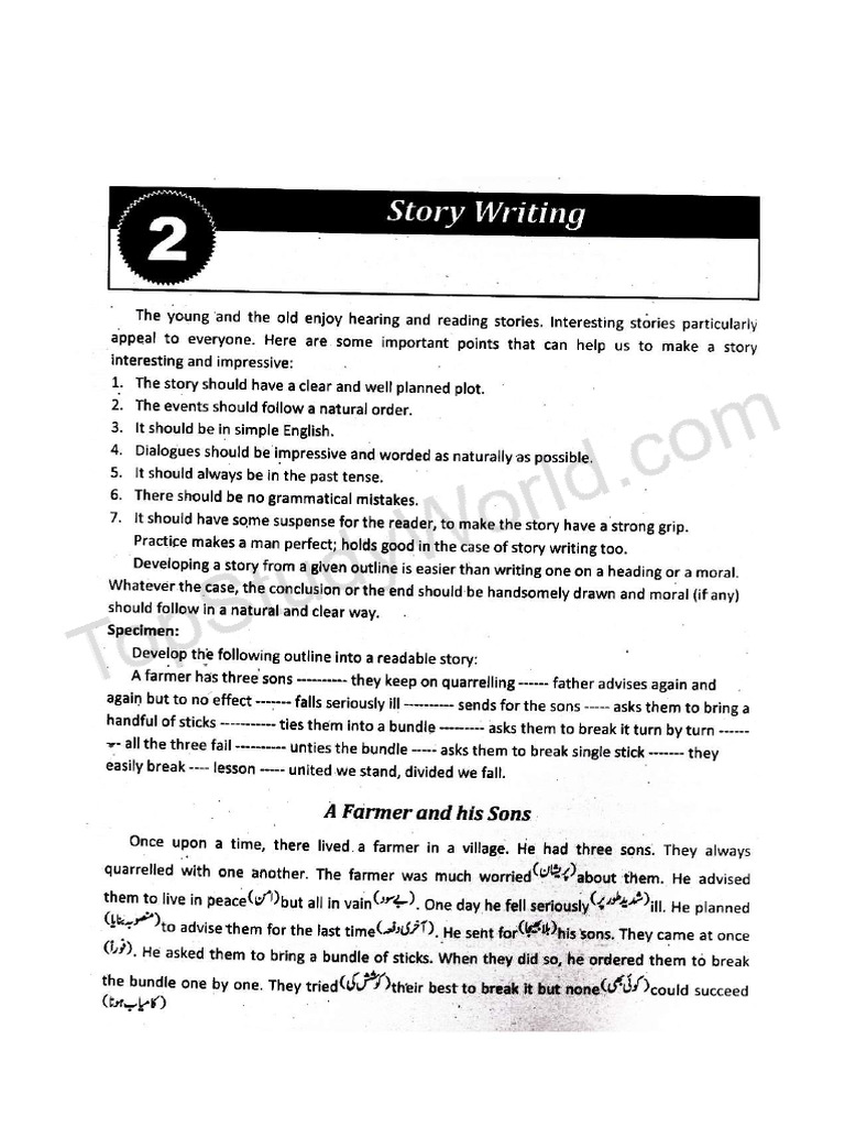 Story Writing | PDF