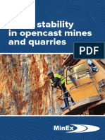 Slope Stability in Opencast Mines