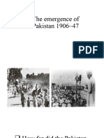 The Emergence of Pakistan 1906-47 Chapter 6