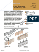 BRE Good Building Guide 19 - Building Reinforced, Diaphragm and Wide Plan Freesatnding Walls