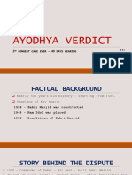 Ayodhya Verdict PPT