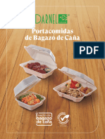 Portacomidas de Bagazo de Cana Darnel Naturals Ficha Tecnica