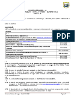 Cronograma:: Concurso Público de Lages - Edital 01/2023 Página 1