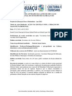 Relatorio 1 Ação Nas Escolas Com A Criacao Do Mascote Patrimonial - 2023