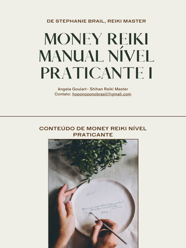 Manual de Money Reiki: Praticante Nível I | PDF | Dinheiro