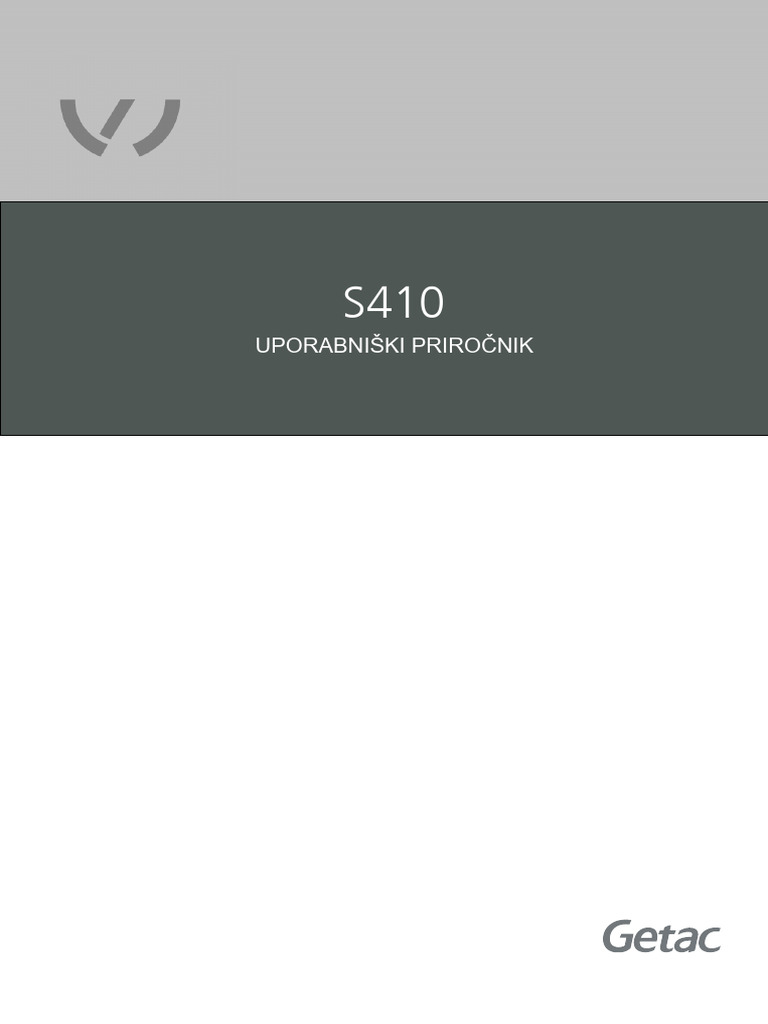 S410G4-VW Slovenian Manual - 210625 | PDF