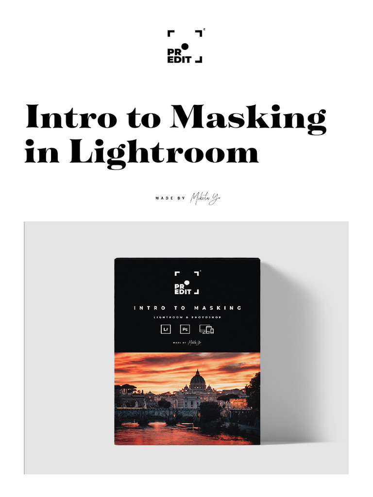 Mastering Masking in Lightroom | PDF | Icon (Computing) | Image Editing