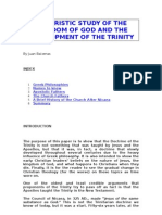 A Patristic Study of the Kingdom of God and the Development of the Trinity