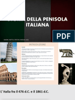 Storia Della Penisola Italiana