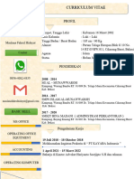 CV Maulana Fahrul Hidayat 2022