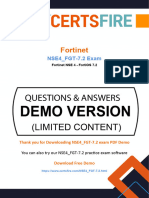 NSE4 - FGT 7.2 Demo