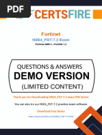 NSE4 - FGT 7.2 Demo