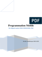 Programmation Mobile
