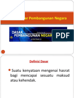 3.1 Rancangan Pembangunan Negara