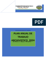 PLAN ANUAL ARCHIVISTICO  MUNICIPAL 2024 VERSION FINAL (1)