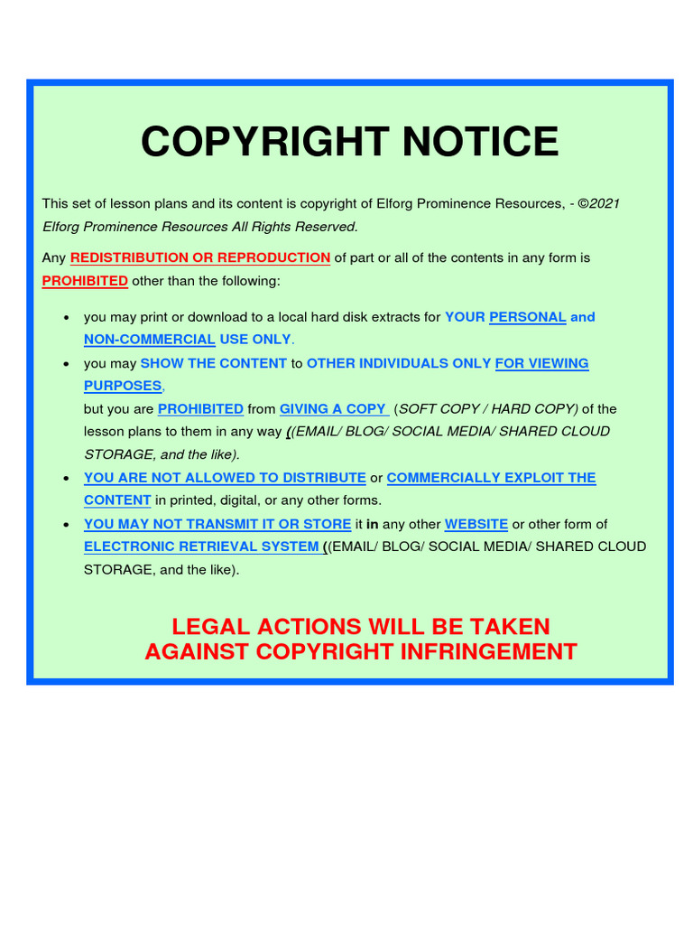Please Read This First | PDF