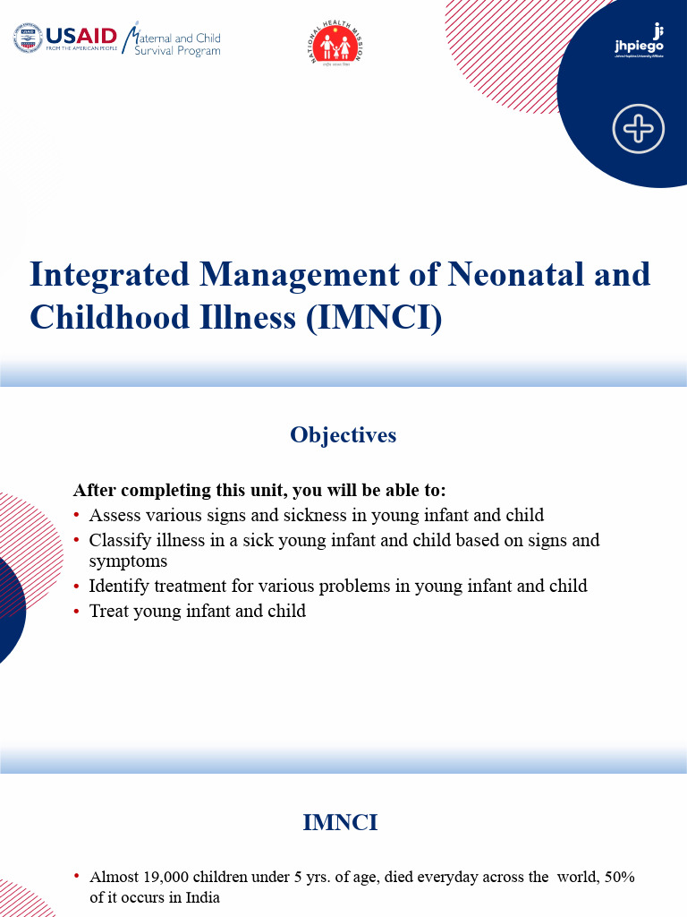 IMNCI Guidelines for Child Health Care | PDF | Diarrhea | Breastfeeding