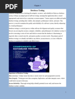 Chapter 3 Database Testing