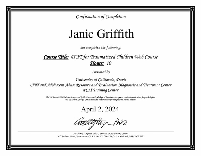 Course Certificate | PDF