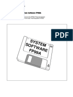 Manuel Utilisateur FP99 Software For FP90 ENG