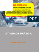 Resolução - (032) 98482-3236 - Roteiro de Aula Prática – Marketing Digital