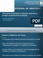 Gestión Profesional de Creditos y Cobranzas 1