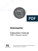 Dishwasher: Instruction Manual