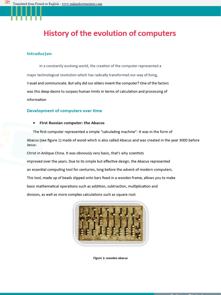 Computer Evolution for Tech Enthusiasts | PDF | Graphical User ...