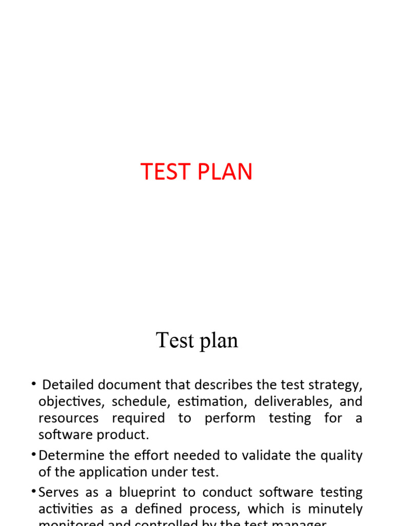 20-Testing Fundamentals Test Plan-12-03-2024 | PDF | Software Testing ...