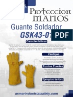 Guante Soldador Gsk43-01 Am RRV