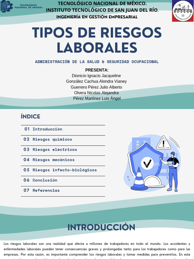 Riesgos Laborales | PDF | Seguridad y salud ocupacional | Quemar
