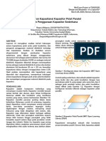 Design and Simulation of a Capacitor