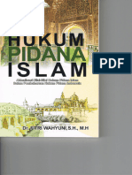 Buku Hukum - Pidana Islam - Dr. Fitri Unisi