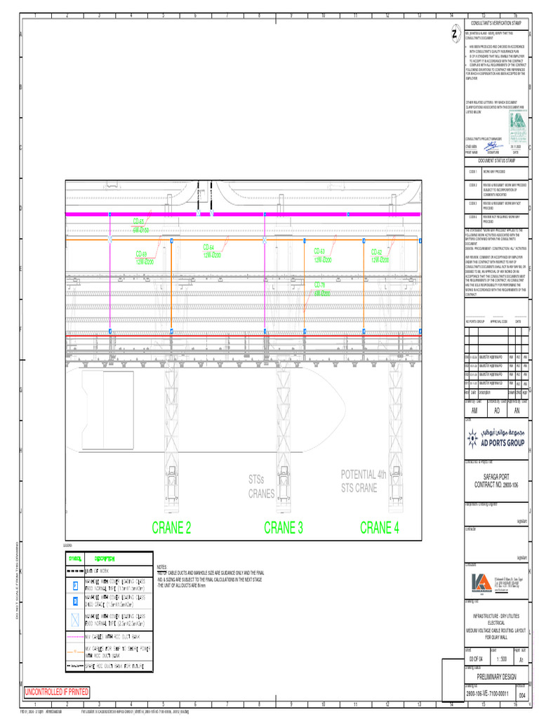 STS Crane Electrical Layout Guide | PDF