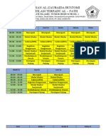 JADWAL Kegiatan Romadon