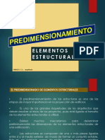 Predimensionamiento Estructural