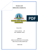 Makalah Mimamsa Darsana: Disusun Oleh