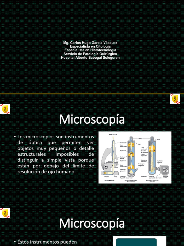 PRACTICA_N1_MICROSCOPIA | PDF | Microscopio | Óptica