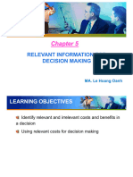 Chapter 5_Relevant information and decision making