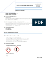 Ficha de Datos de Seguridad Reducol Acid Recol RC