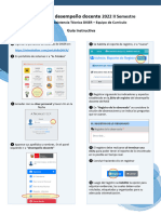 Registro Del Desempeño Docente - Guía Instructiva - Diser2022 - 230822