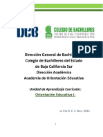 Orientacion Educativa I 2023B