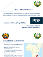 National Urban Forum - : Kraków-Poland, 2 April 2019