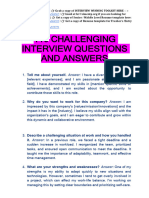 110 Most Challenging Interview Questions PDF