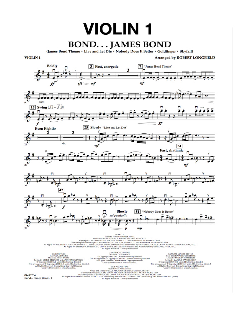 02 VIOLIN 1 | PDF