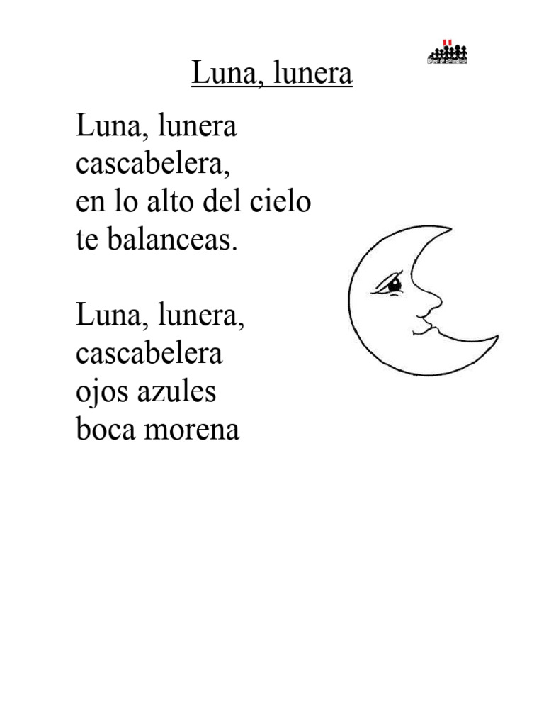 Poema infantil: Luna lunera | PDF | Poesía