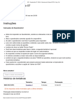 Q07 - Questionário 07 - 2024A - Estruturas de Pontes (67473) - Eng. Civil