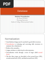 Data Normalization